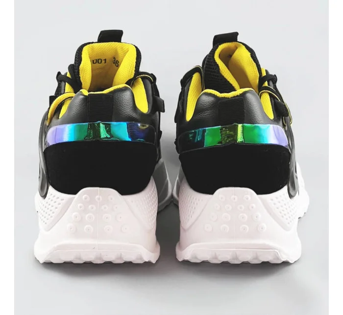 Černé dámské sneakersy se dvojitými model 17229000 - C'M Paris