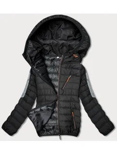 prošívaná dámská bunda s kapucí model 18420071 - J.STYLE