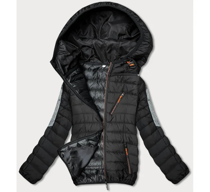 prošívaná dámská bunda s kapucí model 18420071 - J.STYLE