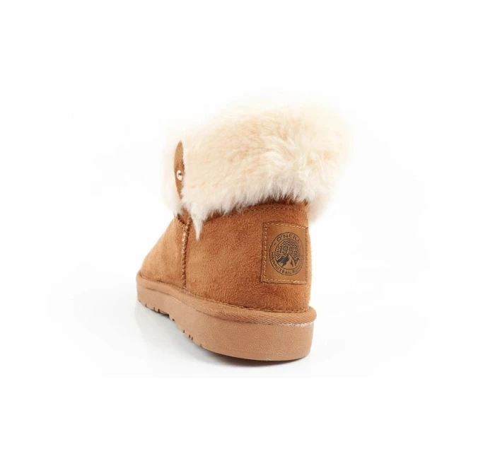 O'neill model 21394743 Mid zimní kotníkové boty zateplené pohodlné módní hnědé - ONeill