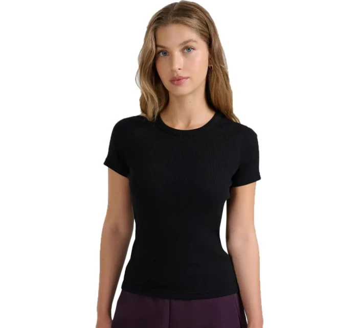 Dámské tričko tmavě černé WAW25TTSH 20S model 21815821 - 4F Dámské tričko tmavě černé WAW25TTSH 20S model 21815821 - 4F