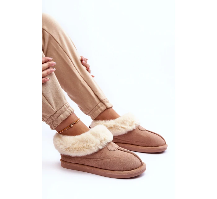 Dámské s Kožešinou Bežové model 21631535 - Boto