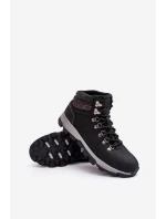 Męskie Buty Trekkingowe Big Star KK174215 Czarne