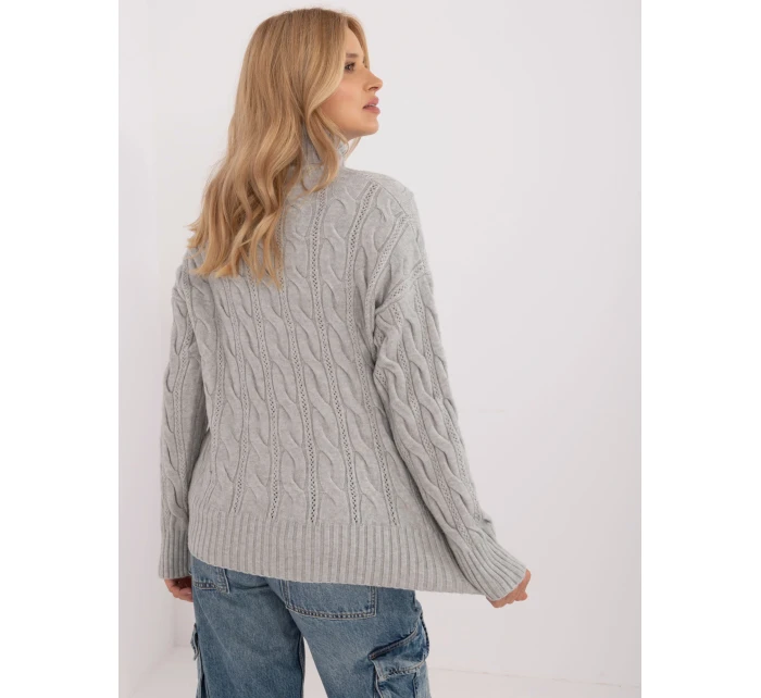 Sweter AT SW model 20463705 szary - FPrice