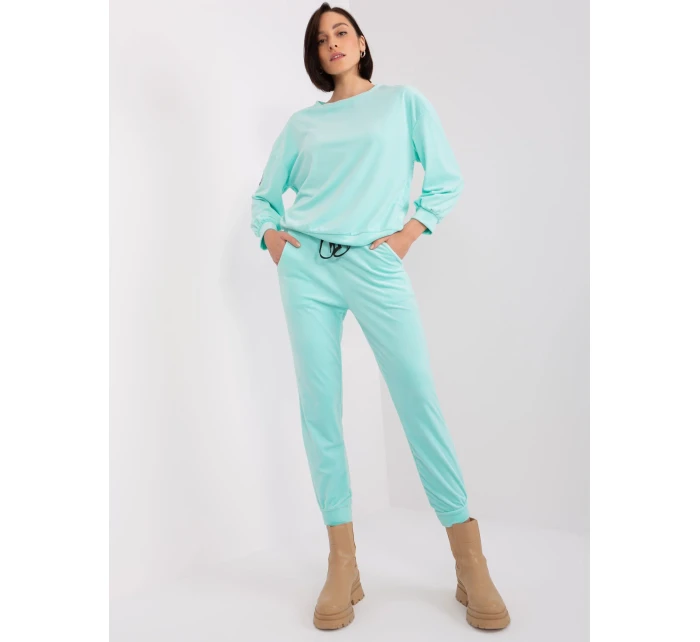 Komplet DHJ KMPL model 19069364 mietowy - FPrice