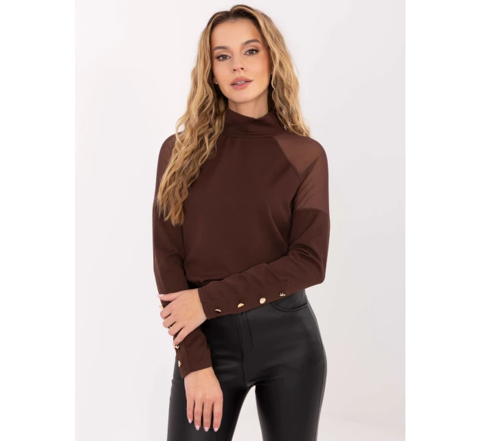 Blúzka MI BZ M776.13 hnedá Blúzka MI BZ M776.13 hnedá