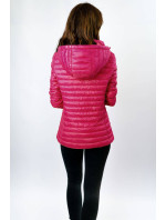 Ružová obojstranná dámska bunda (7174)