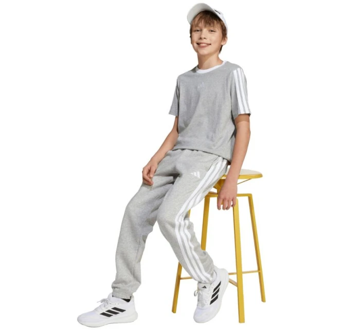 Dětské kalhoty Essentials světle šedé model 21884325 - ADIDAS