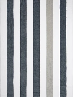 Towel Stripe Plážový ručník  grey model 22527399 - The One Towelling