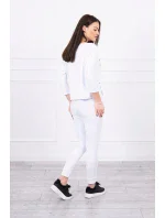 Tlačená sada Queen white