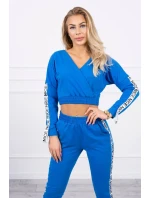 Sada s ozdobnými model 18746088 chrpa - K-Fashion Sada s ozdobnými model 18746088 chrpa - K-Fashion