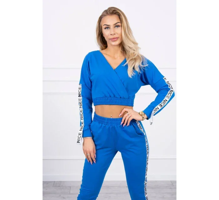 Sada s ozdobnými model 18746088 chrpa - K-Fashion Sada s ozdobnými model 18746088 chrpa - K-Fashion