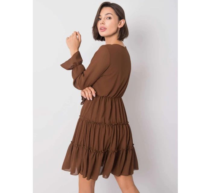 Šaty DHJ SK 12310.61P hnedá Šaty DHJ SK 12310.61P hnedá