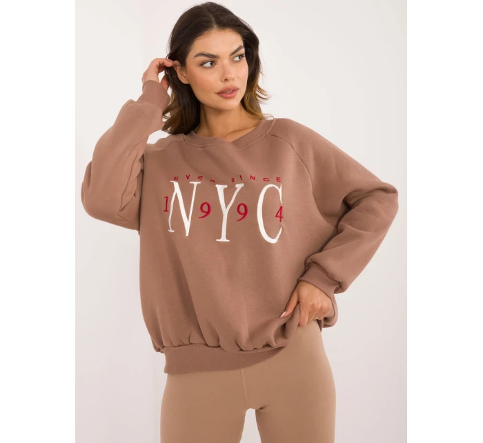 Mikina EM BL 857.88 hnedá