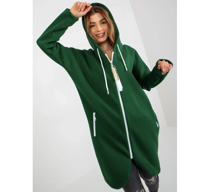 Mikina RV BL 4742.20P tmavo zelená Mikina RV BL 4742.20P tmavo zelená