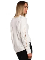 Dámsky sveter M539 fuchsiová - Moe