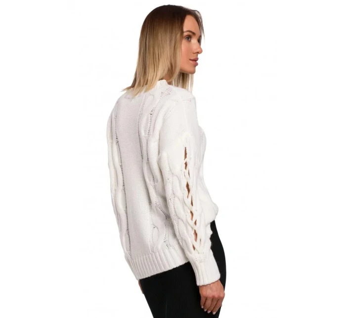 Dámsky sveter M539 fuchsiová - Moe