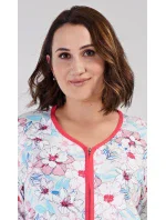 Dámské domácí šaty s tříčtvrtečním rukávem model 18316210 - Vienetta