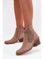 Topánky na podpätku model 224428 Krok vo veľkom štýle