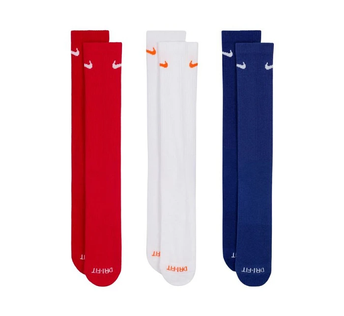 Ponožky Everyday Plus Cushioned 3 páry bílá, tmavě modrá model 21391930 - NIKE