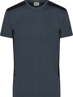 JN 1824 Pánské pracovní tričko Strong model 22532831 carbon/black - Daiber