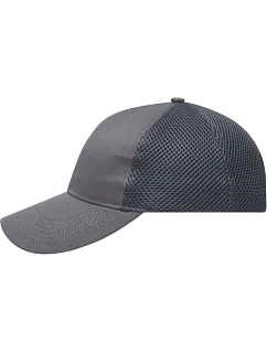 MB 6 panelová kšiltovka ze vzdušné síťoviny 03. dark grey model 22495702 - Daiber