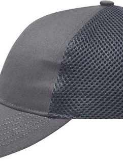 MB 6 panelová kšiltovka ze vzdušné síťoviny 03. dark grey model 22495702 - Daiber