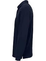 LSL Men Pánské těžké piqué polo s dlouhým rukávem night blue model 22442411 - NEOBLU LSL Men Pánské těžké piqué polo s dlouhým rukávem night blue model 22442411 - NEOBLU