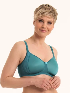 Fleur soft podprsenka s pěnovou výztuží model 20846219 light smaragd - RosaFaia