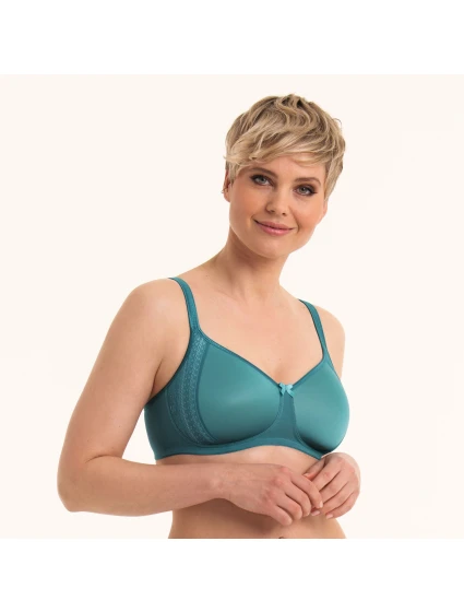 Mäkká podprsenka Fleur s penovou výplňou 5654 light emerald - RosaFaia