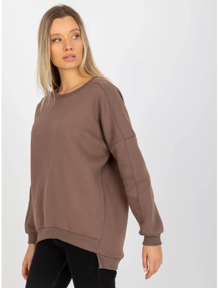 Mikina RV BL model 17814416 hnědá - FPrice Mikina RV BL model 17814416 hnědá - FPrice