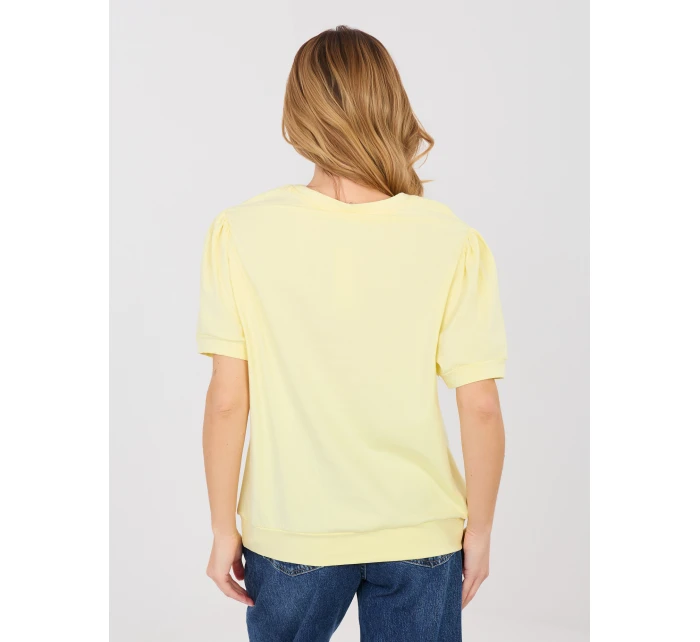 Blúzka RV BZ A1184.21 svetložltá