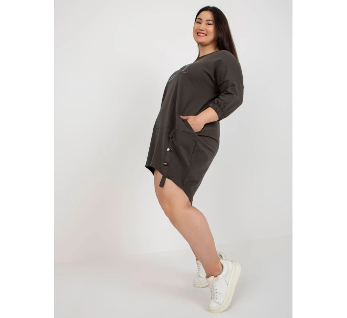 Tunika RV TU 7505.15 tmavá khaki