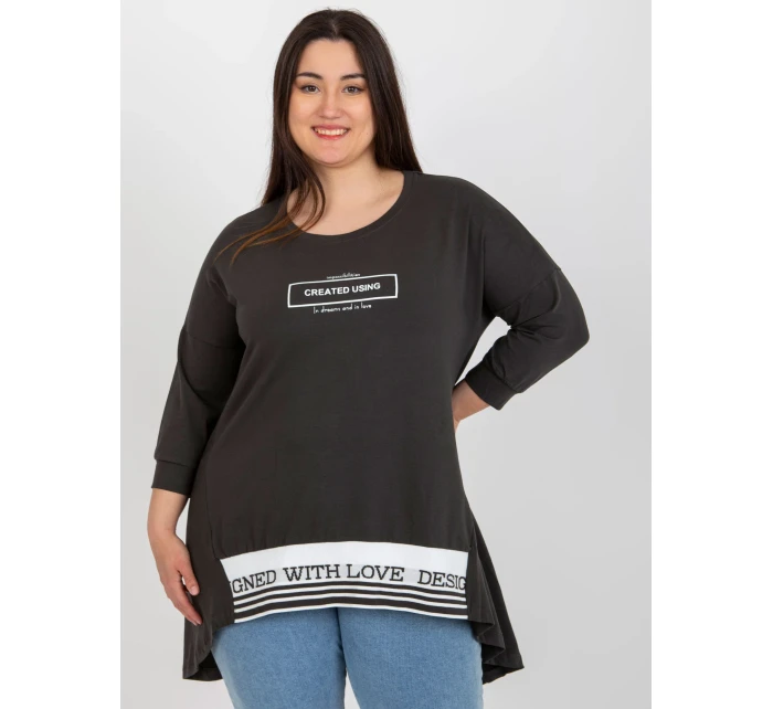 Tunika RV TU 7779.69 tmavá khaki