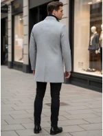 Pánský kabát šedý model 21963863 - Dstreet