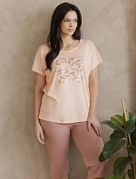 Taro 3570 Valentina pyžamo kr/r 2XL-3XL W26