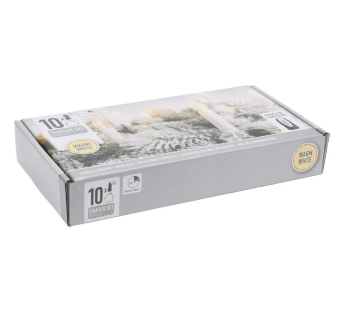 LAMPKI CHOINKOWE  10 LED CIEPŁY BIAŁY model 21832680