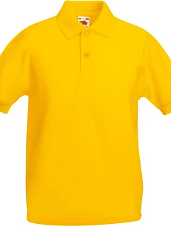 Kids 65/35 Polo Dětské piqué polo model 22419853 sunflower - Fruit of the Loom