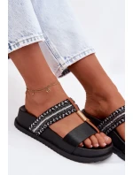 Dámské nazouváky Černé model 21997964 - Boto Dámské nazouváky Černé model 21997964 - Boto