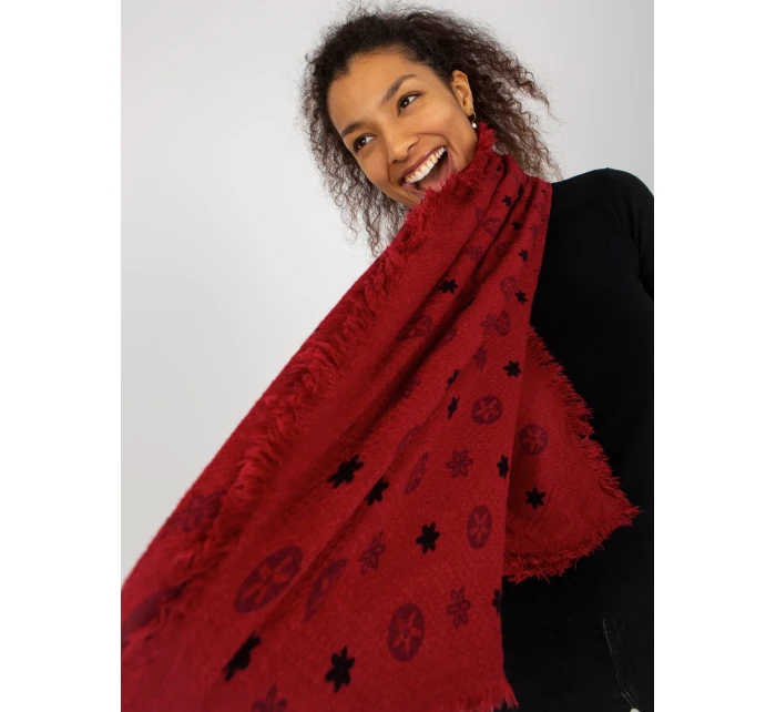 Dámska šatka AT CH 23505 1.55 tmavo červený