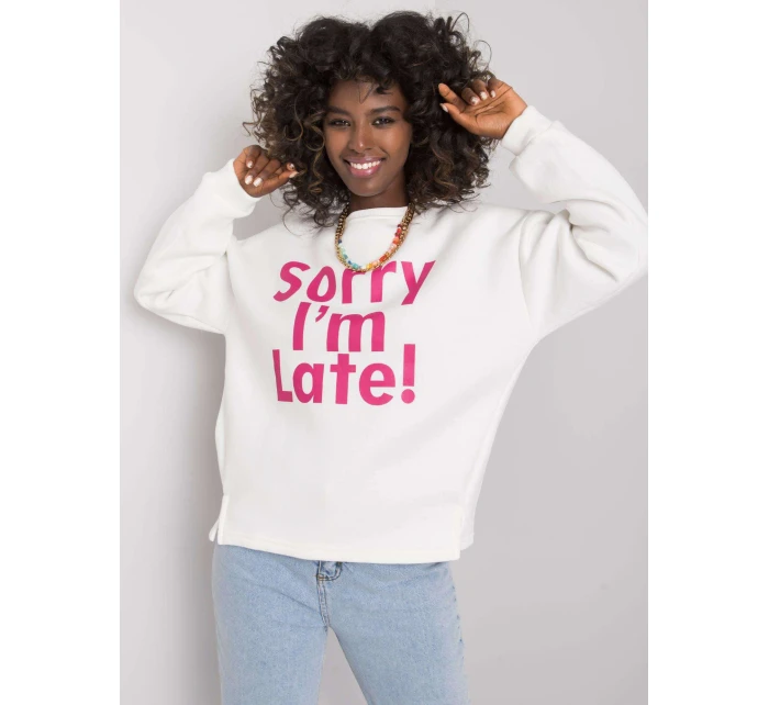 Mikina EM BL 624.90P biela a ružová