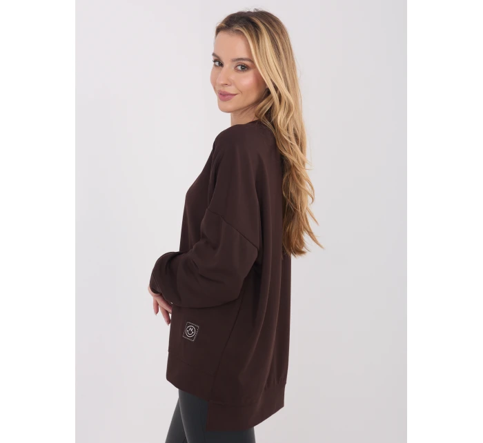 RV BL mikina A1063.96 tmavohnedá RV BL mikina A1063.96 tmavohnedá