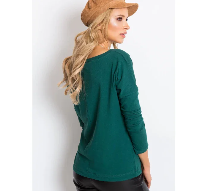 Blúzka RV BZ 5122.05P tmavo zelená