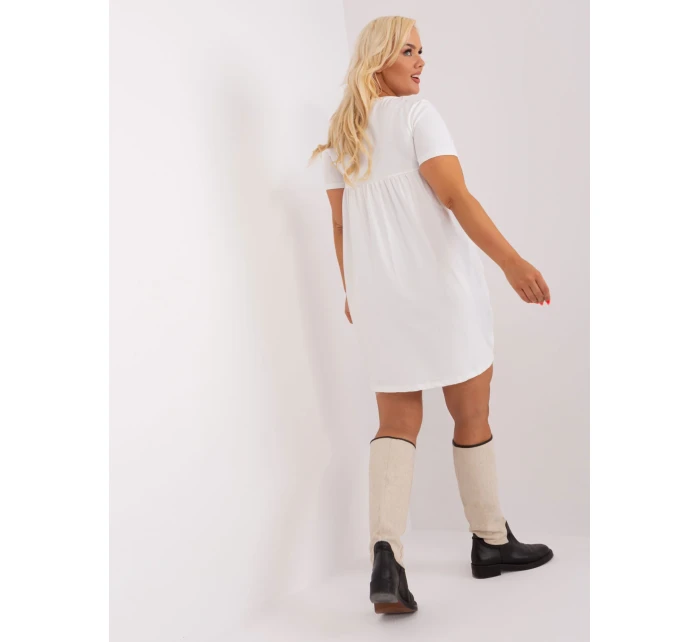 RV SK 8768 šaty.17P ecru