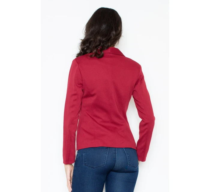Bunda  vínová  model 18488341 - Figl
