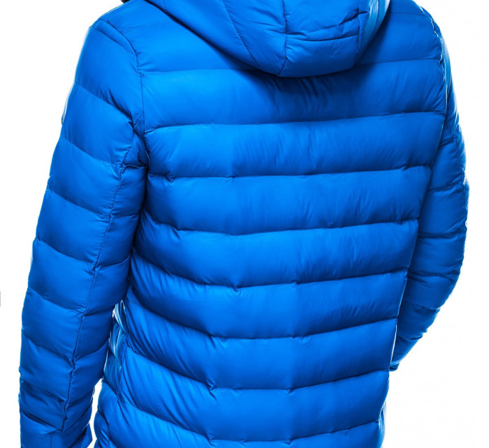 Pánska bunda Ombre Jacket C372 Modrá