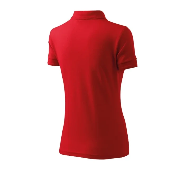 Tričko Pique Polo červené