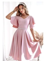 Večerné šaty model 208820 pink - With You Večerné šaty model 208820 pink - With You