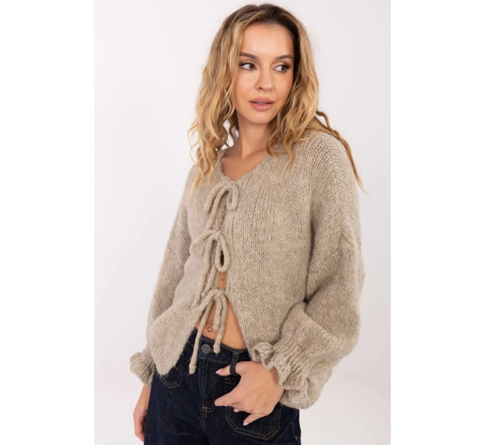 Sveter s gombíkmi model 221067 Taliansko Moda