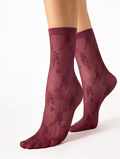 Ponožky model 22106623 Rosa 20 den - Fiore
